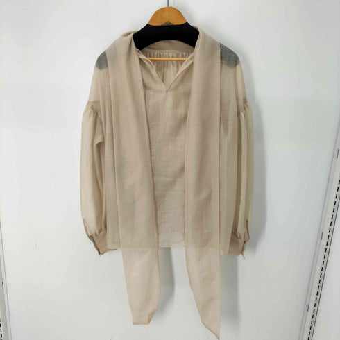 ウィムガゼット Whim Gazette オーガンザボウブラウス レディース FREE