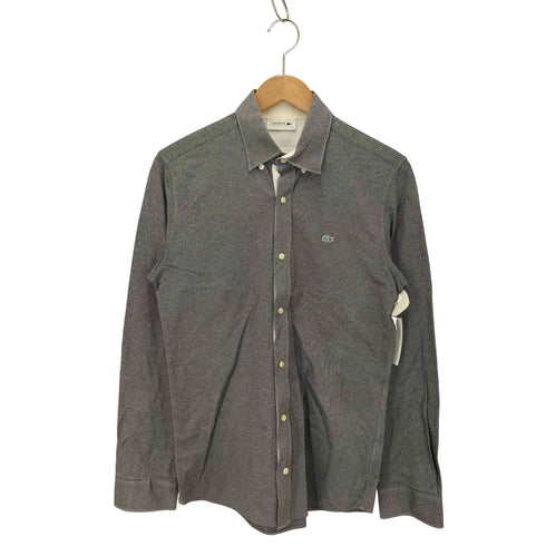 ラコステ LACOSTE ワニ ロゴ 長袖ワイシャツ メンズ JPN:3