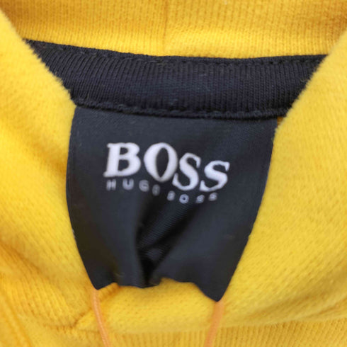 ボス BOSS ロゴプリント スマイルパッチ スウェットパーカー メンズ XS