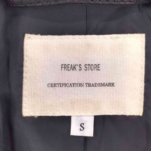 フリークスストア FREAKS STORE 山羊革 レザージャケット メンズ JPN:S