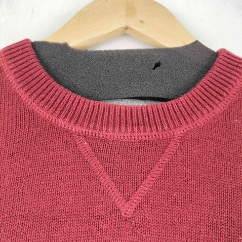 トミーヒルフィガー TOMMY HILFIGER 前V コットンニット メンズ JPN:S
