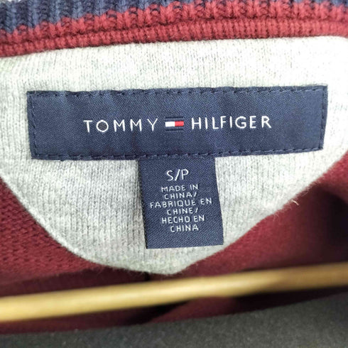 トミーヒルフィガー TOMMY HILFIGER 前V コットンニット メンズ JPN:S