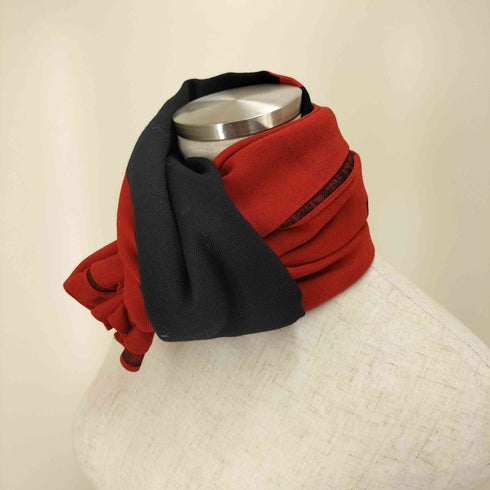コムデギャルソン COMME des GARCONS 80S 88AW バイカラー ウールストール レディース