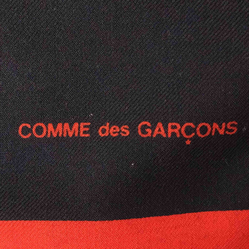 コムデギャルソン COMME des GARCONS 80S 88AW バイカラー ウールストール レディース