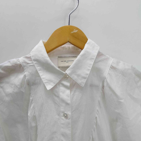 ユナイテッドアローズ UNITED ARROWS C/LI ギャザー ドルマン シャツ レディース FREE