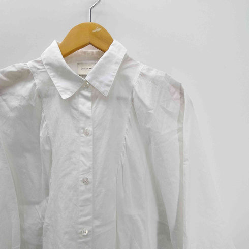 ユナイテッドアローズ UNITED ARROWS C/LI ギャザー ドルマン シャツ レディース FREE