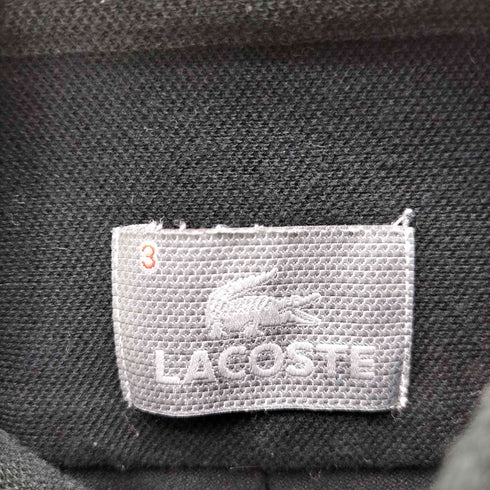 ラコステ LACOSTE ワニ 刺繍 鹿の子 ポロシャツ メンズ 3