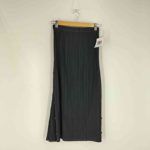 プリーツプリーズイッセイミヤケ PLEATS PLEASE ISSEY MIYAKE サイドボタン イージー プリーツスカート レディース
