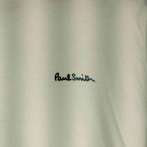 ポールスミス Paul Smith ロゴ刺繍 クルーネック L/S Tシャツ メンズ import:M