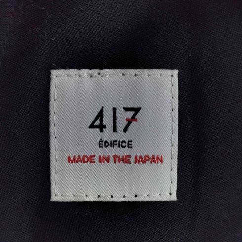 フォーワンセブンバイエディフィス 417 by EDIFICE ストライプ イージーパンツ メンズ JPN:S