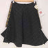 コムデギャルソン COMME des GARCONS 01ss Optical Power オプティカルパワー 総柄 ウールギャバ 迷彩ライン 裁断 フレアスカート レディース JPN:S