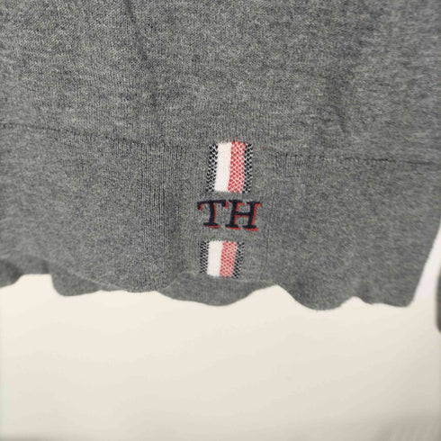 トミーヒルフィガー TOMMY HILFIGER シルク カシミヤ混 L/S ニット ポロシャツ メンズ import:S