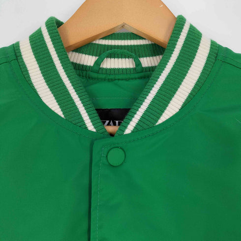 ザラ ZARA コンビネーションパッチボンバージャケット メンズ import:M