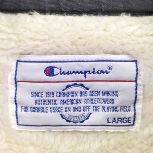 チャンピオン Champion フロント刺繍 裏地ボア コーチジャケット メンズ JPN:L