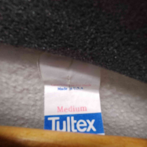 タルテックス TULTEX 80S USA製 Carnegle Mellon University カレッジ ロゴ プリント ラグランスリーブ 霜降り スウェット メンズ import:M