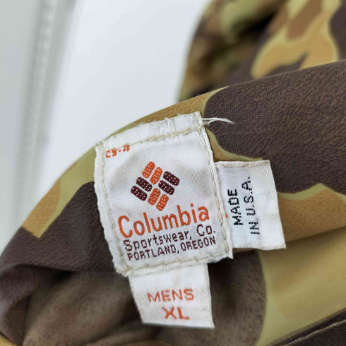 コロンビア Columbia 80S リバーシブル ダックカモ ハンティングブルゾン メンズ import:XL
