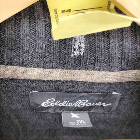 エディーバウアー Eddie Bauer ハーフジップ スタンドネック フリース ジャケット メンズ 2XL