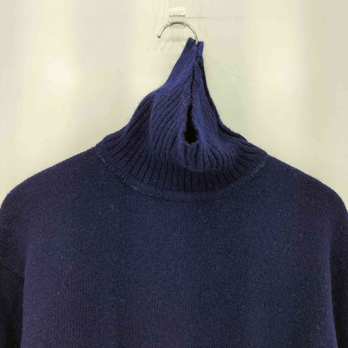 80-90s Fully Fashioned ウールハイネック ニット メンズ 50