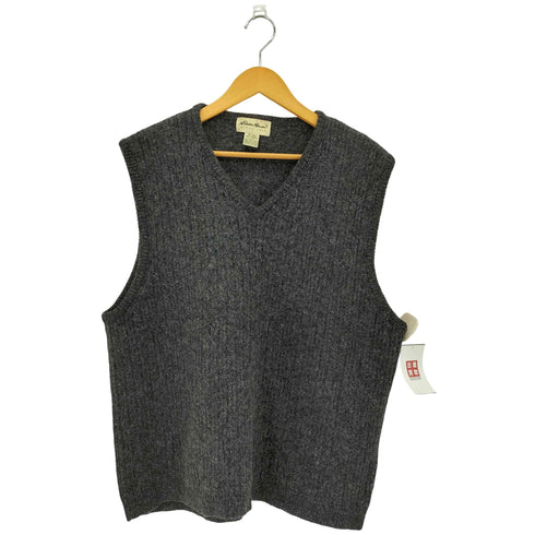 エディーバウアー Eddie Bauer 90S スリランカ製 ウールニットベスト メンズ L