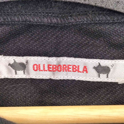 アルベロベロ OLLEBOREBLA オレボレブラ ブタさん ヒツジさん ビジュー装飾 サイドリブライン切替 チュニック レディース JPN:M