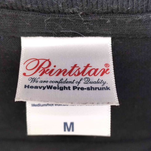 プリントスター printstar パンク ロック バンド グラフィック プリント S/S クルーネック Tシャツ メンズ JPN:M