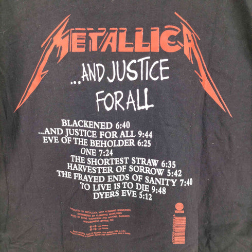 LEADER SCREEN BEST ヘヴィメタルバンド アルバム プリント Tシャツ メンズ import:L