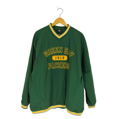 チームアパレル NFL TEAM APPAREL フットボール アウトライン カレッジロゴ カプセル 刺繍 ナイロン プルオーバー ジャケット メンズ import:M