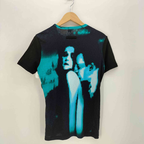 ジャンポールゴルチエオム Jean Paul GAULTIER HOMME Kiss Pixel Art Graphic T-Shirt キス ピクセル 両面グラフィック Tシャツ メンズ FR:48