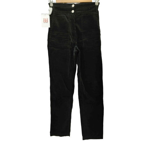 メゾンキツネ MAISON KITSUNE ハイウエスト コーデュロイパンツ レディース FR:34