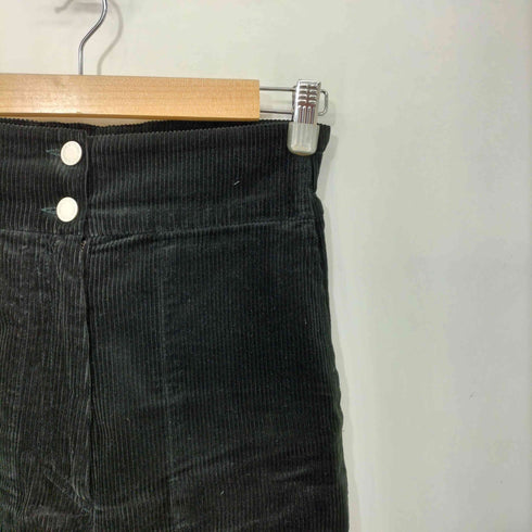 メゾンキツネ MAISON KITSUNE ハイウエスト コーデュロイパンツ レディース FR:34