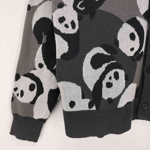 グラニフ graniph ローリングパンダズ ウォッシャブル カーディガン レディース JPN:S