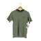ローカルモーション local motion 90S USA製 Cal Cruボディ ロゴ刺繍 トリムネック ボーダー S/S Tシャツ シングルステッチ メンズ import:M