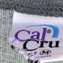 ローカルモーション local motion 90S USA製 Cal Cruボディ ロゴ刺繍 トリムネック ボーダー S/S Tシャツ シングルステッチ メンズ import:M
