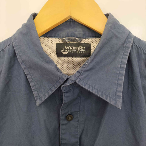 ラングラー Wrangler OUTDOOR 00s コットン フィッシングシャツ メンズ import:L