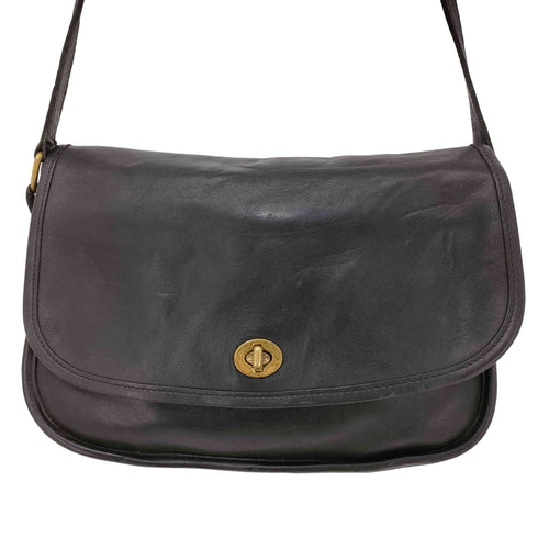 コーチ COACH OLD ターンロック レザー ショルダーバッグ シティバッグ レディース