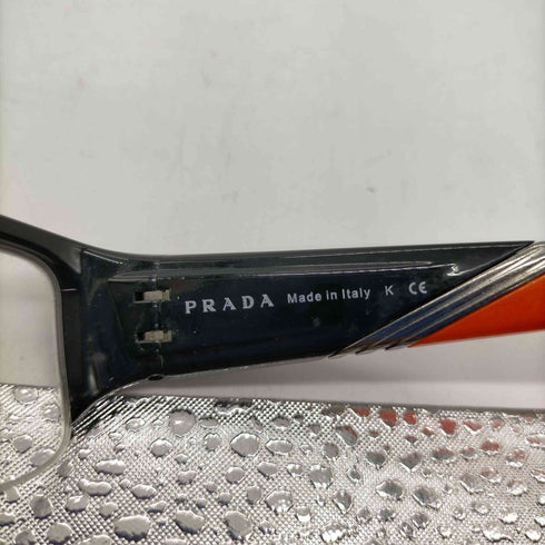 プラダ PRADA イタリア製 7OU-1O1 スポーツ メガネ メンズ 52□19