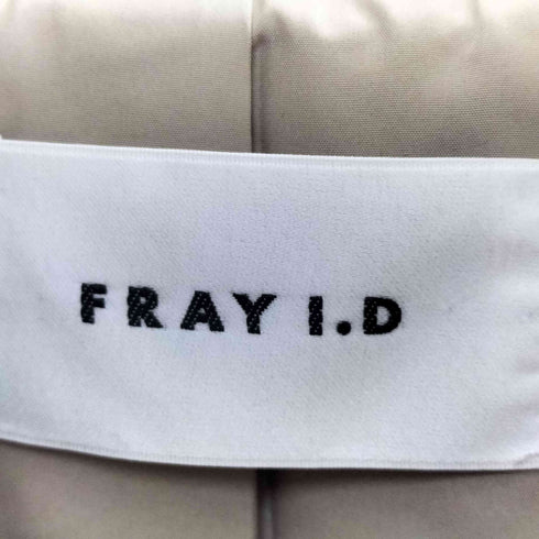 フレイアイディー FRAY I.D 25aw レザーベルトショートトレンチコート レディース JPN:1