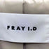 フレイアイディー FRAY I.D 25aw レザーベルトショートトレンチコート レディース JPN:1