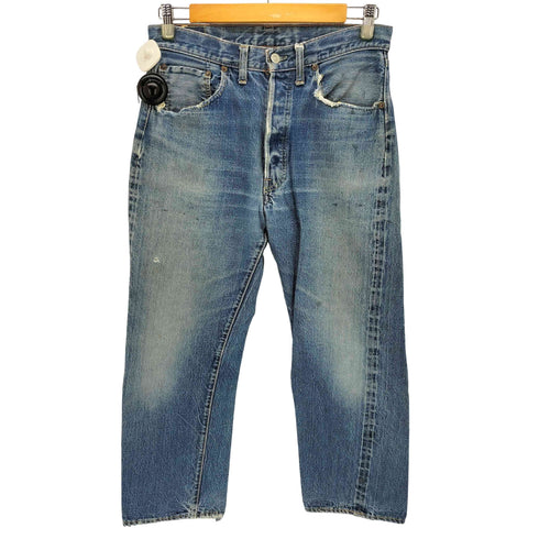 リーバイス Levis 60-70S 501 BIG E ボタン裏4刻印 不均等V ボタンフライ セルビッチ デニム パンツ メンズ