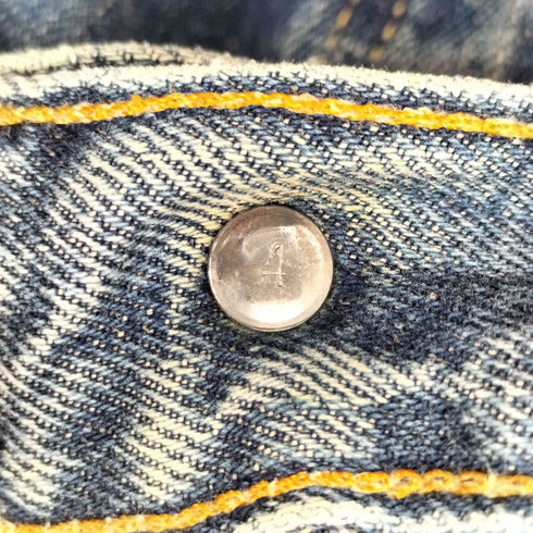 リーバイス Levis 60-70S 501 BIG E ボタン裏4刻印 不均等V ボタンフライ セルビッチ デニム パンツ メンズ