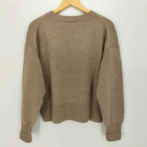 エーピーストゥディオ AP STUDIO 24AW ショートクルーネックニット レディース