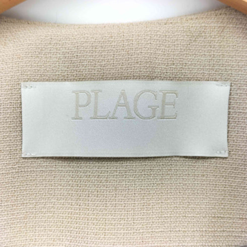 プラージュ PLAGE 24AW Collarless Big ジャケット レディース