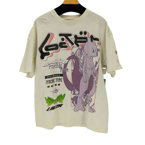 LOITER NY キャラクタープリントクルーネック半袖Tシャツ メンズ import:L
