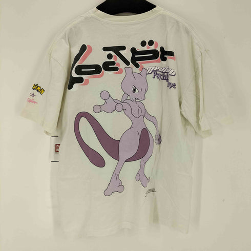 LOITER NY キャラクタープリントクルーネック半袖Tシャツ メンズ import:L