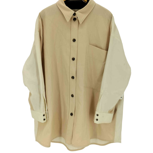 コス COS オーバーサイズ シャツジャケット レディース import:L