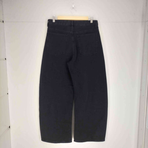ザラ ZARA TRFジッパーバギーフィットデニムパンツ レディース 38