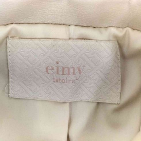 エイミーイストワール eimy istoire クロップドフェイクレザージャケット レディース FREE