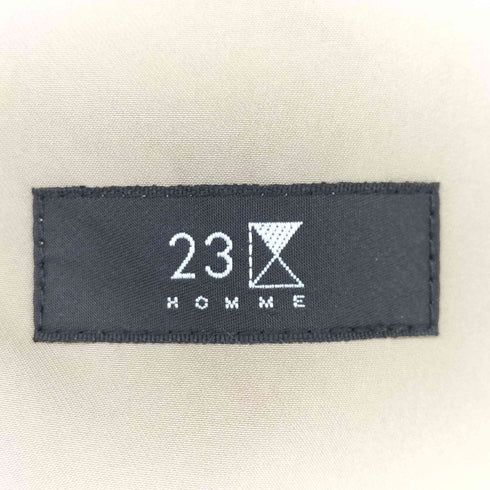 ニジュウサンク 23区 パッカブルフード ライナー付 比翼 フーデッドジャケット メンズ JPN:46