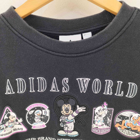 アディダス adidas キャラクター刺繍 プリント スウェット トップス レディース JPN:M