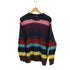 ピーエスポールスミス PS Paul Smith 21AW モヘヤ混 マルチカラー オンブレボーダー ニット セーター メンズ import:M